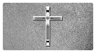 DSC700 510 SL SH SL Silver Single Cross Shimmer Silver Background